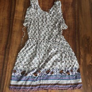 Boho print sundress